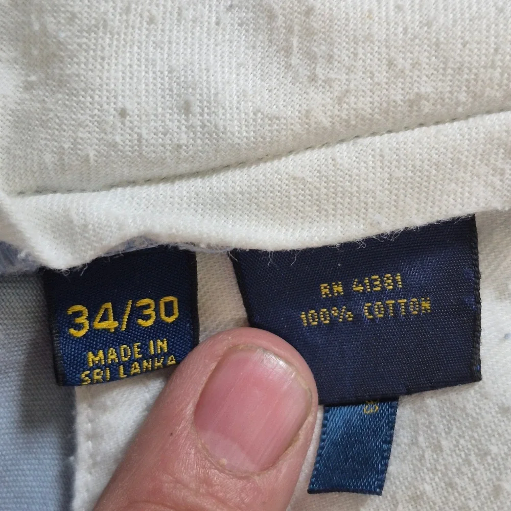 Polo Ralph Lauren measurements photos